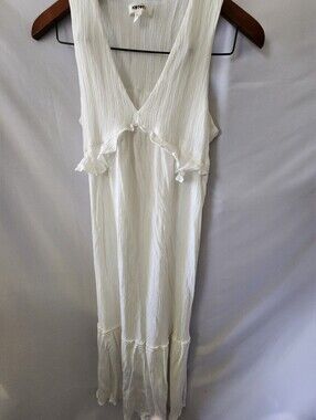 Koton Sleeveless White Midi Dress. Size 10
